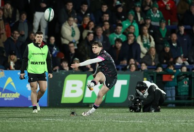 070326 - Ireland U20s v Wales U20s - U20s Six Nations Championship - Carwyn Leggatt-Jones of Wales kicks the conversion
