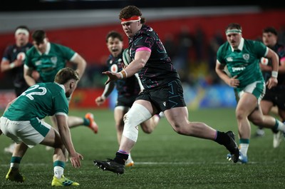 070326 - Ireland U20s v Wales U20s - U20s Six Nations Championship - Yestyn Cook of Wales makes a break