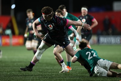 070326 - Ireland U20s v Wales U20s - U20s Six Nations Championship - Yestyn Cook of Wales makes a break