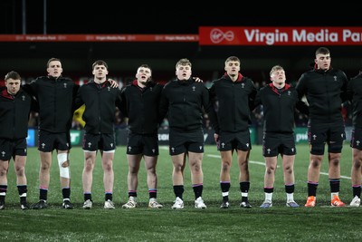070326 - Ireland U20s v Wales U20s - U20s Six Nations Championship - Wales sing the anthem