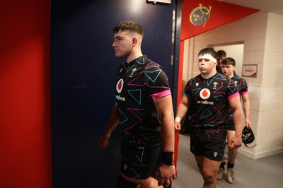 070326 - Ireland U20s v Wales U20s - U20s Six Nations Championship - Luke Evans of Wales 