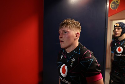 070326 - Ireland U20s v Wales U20s - U20s Six Nations Championship - Lloyd Lucas of Wales 