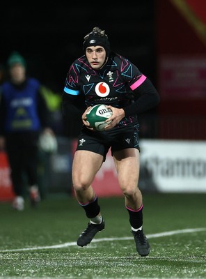 070326 - Ireland U20s v Wales U20s - U20s Six Nations Championship - Osian Darwin-Lewis of Wales 