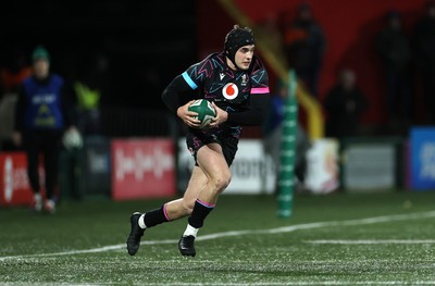 070326 - Ireland U20s v Wales U20s - U20s Six Nations Championship - Osian Darwin-Lewis of Wales 