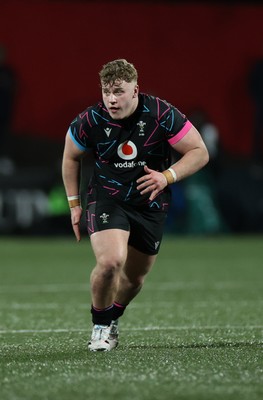 070326 - Ireland U20s v Wales U20s - U20s Six Nations Championship - George Tuckley of Wales 