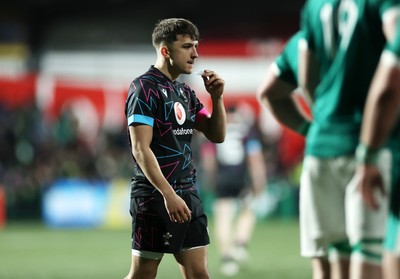 070326 - Ireland U20s v Wales U20s - U20s Six Nations Championship - Carter Pritchard of Wales 