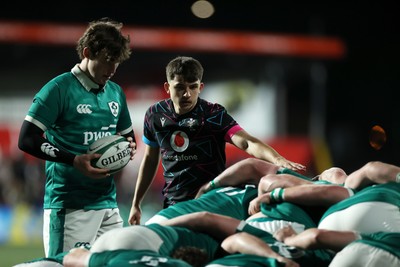 070326 - Ireland U20s v Wales U20s - U20s Six Nations Championship - Carter Pritchard of Wales 