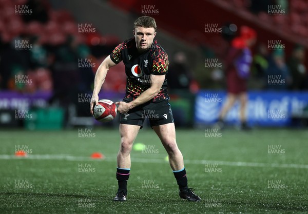 070326 - Ireland U20s v Wales U20s - U20s Six Nations Championship - Tom Bowen of Wales 