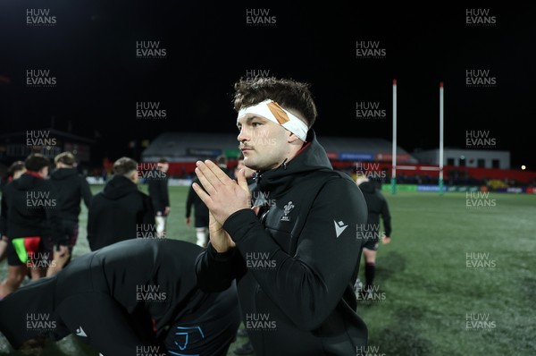 070326 - Ireland U20s v Wales U20s - U20s Six Nations Championship - Deian Gwynne of Wales 