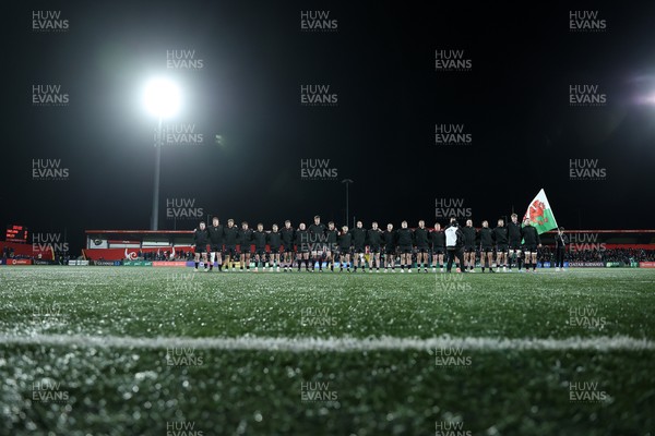 070326 - Ireland U20s v Wales U20s - U20s Six Nations Championship - Wales sing the anthem