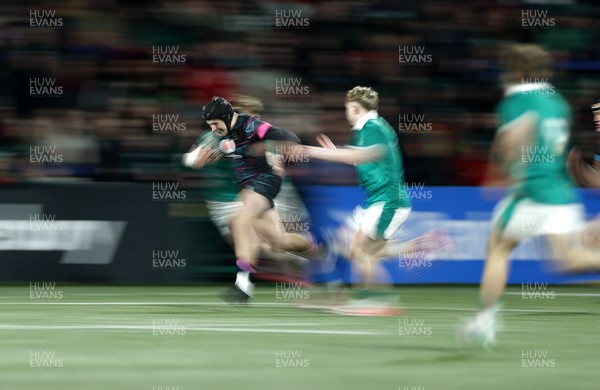 070326 - Ireland U20s v Wales U20s - U20s Six Nations Championship - Osian Darwin-Lewis of Wales 