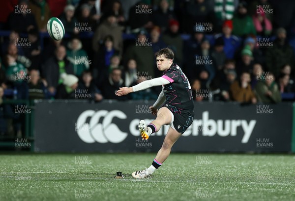 070326 - Ireland U20s v Wales U20s - U20s Six Nations Championship - Carwyn Leggatt-Jones of Wales kicks the conversion