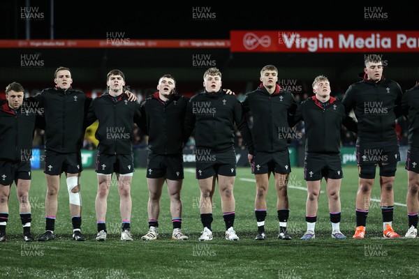 070326 - Ireland U20s v Wales U20s - U20s Six Nations Championship - Wales sing the anthem