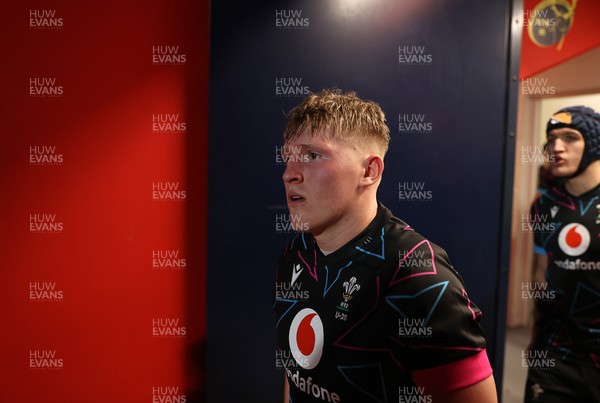 070326 - Ireland U20s v Wales U20s - U20s Six Nations Championship - Lloyd Lucas of Wales 