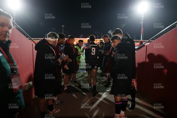 070326 - Ireland U20s v Wales U20s - U20s Six Nations Championship - Sion Davies of Wales 