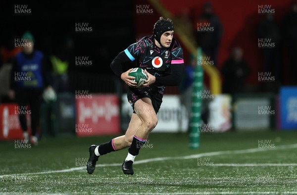 070326 - Ireland U20s v Wales U20s - U20s Six Nations Championship - Osian Darwin-Lewis of Wales 