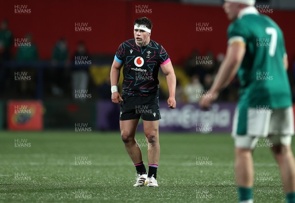 070326 - Ireland U20s v Wales U20s - U20s Six Nations Championship - Tom Howe of Wales 