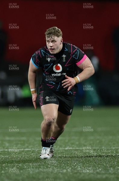 070326 - Ireland U20s v Wales U20s - U20s Six Nations Championship - George Tuckley of Wales 