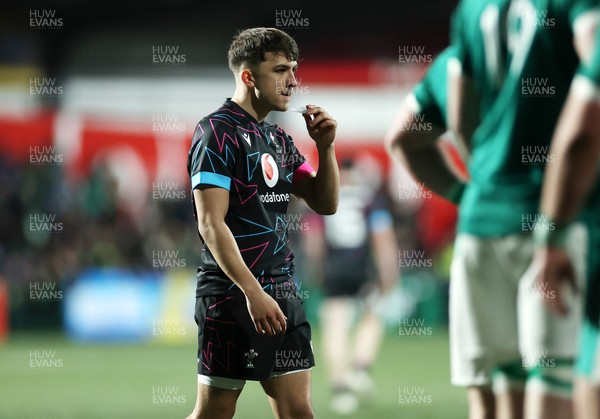 070326 - Ireland U20s v Wales U20s - U20s Six Nations Championship - Carter Pritchard of Wales 