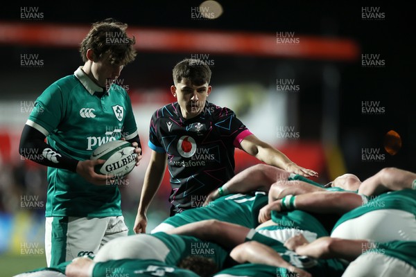 070326 - Ireland U20s v Wales U20s - U20s Six Nations Championship - Carter Pritchard of Wales 