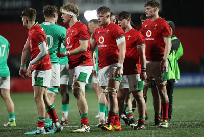 230224 - Ireland U20s v Wales U20s - U20s 6 Nations Championship - Wales at full time