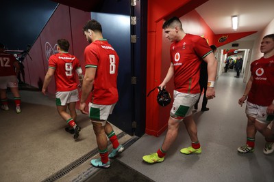 230224 - Ireland U20s v Wales U20s - U20s 6 Nations Championship - Jonny Green of Wales 