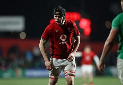 230224 - Ireland U20s v Wales U20s - U20s 6 Nations Championship - Nick Thomas of Wales 