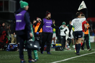 230224 - Ireland U20s v Wales U20s - U20s 6 Nations Championship - Lewis Oliva