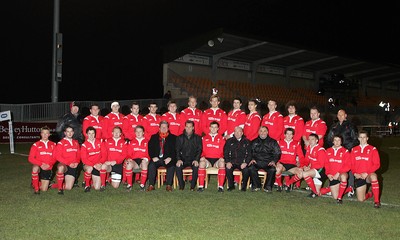 240206 - Ireland U21 v Wales U21 - The Wales Team 