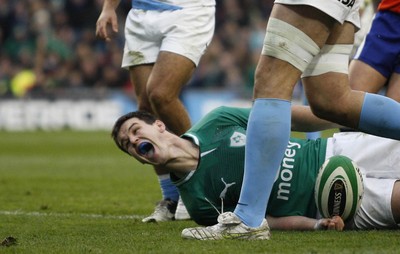 241112 Ireland v Argentina - Autumn Internationals 2012 - Jonathan Sexton scores the second try for Ireland 