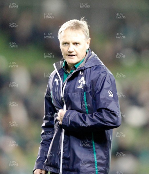 16/11/13 - Ireland v Australia - Guiness SeriesIrish head coach Joe Schmidt (c) Huw Evans Picture Agency