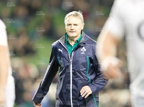 16/11/13 - Ireland v Australia - Guiness SeriesIrish head coach Joe Schmidt (c) Huw Evans Picture Agency