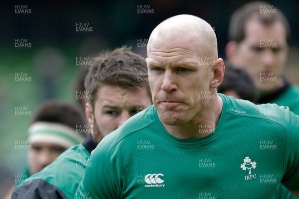 010315 - Ireland v England - RBS 6 Nations - Paul O'Connell of Ireland