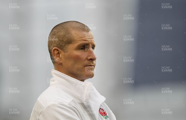 100213 - Ireland v England, 2013 RBS 6 Nations - Stuart Lancaster head coach of England 