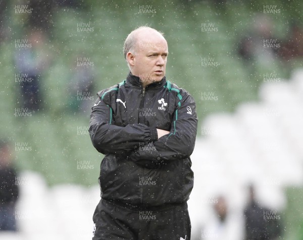 100213 - Ireland v England, 2013 RBS 6 Nations - Declan Kidney head coach of Ireland