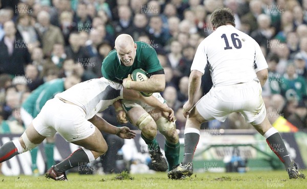 19.03.11 -  Ireland v England - RBS Six Nations 2011 - Ireland's Paul O'Connell.  