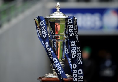 05.02.12 - Ireland v Wales - RBS Six Nations 2012 -.RBS 6 Nations trophy..