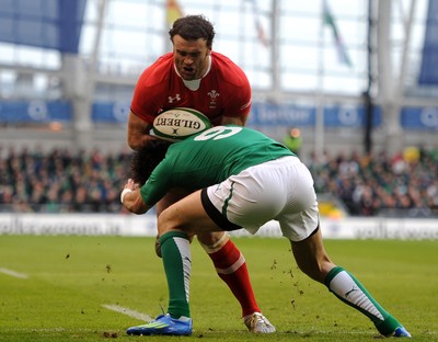 05.02.12 - Ireland v Wales - RBS Six Nations 2012 -.Jamie Roberts of Wales..