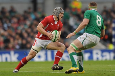 05.02.12 - Ireland v Wales - RBS Six Nations 2012 -.Jonathan Davies of Wales..