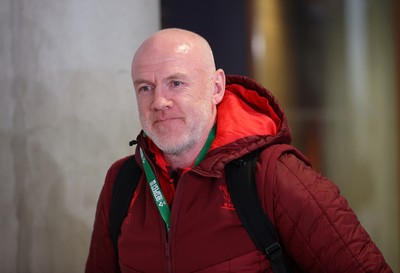 060326 - Ireland v Wales - Guinness Six Nations Championship - Wales Head Coach Steve Tandy arrives at the stadium