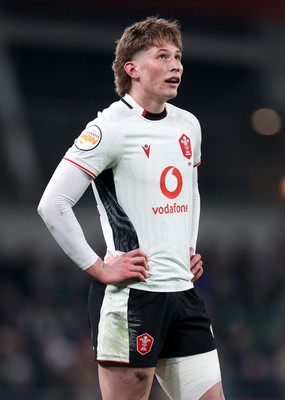 060326 - Ireland v Wales - Guinness Six Nations Championship - Ellis Mee of Wales 