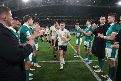 060326 - Ireland v Wales - Guinness Six Nations Championship - Dewi Lake of Wales at full time