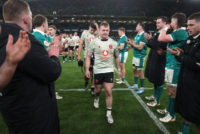 060326 - Ireland v Wales - Guinness Six Nations Championship - Dewi Lake of Wales at full time