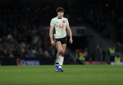 060326 - Ireland v Wales - Guinness Six Nations Championship - Eddie James of Wales 