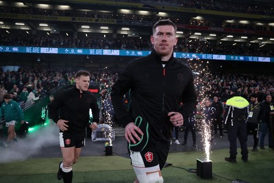 060326 - Ireland v Wales - Guinness Six Nations Championship - Adam Beard of Wales 