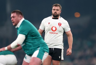060326 - Ireland v Wales - Guinness Six Nations Championship - Tomas Francis of Wales 