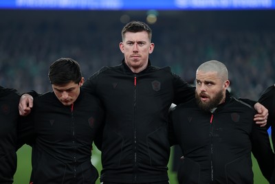 060326 - Ireland v Wales - Guinness Six Nations Championship - Adam Beard of Wales 