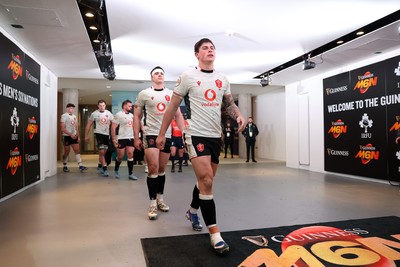 060326 - Ireland v Wales - Guinness Six Nations Championship - Louis Rees-Zammit of Wales 