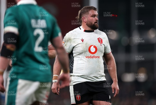 060326 - Ireland v Wales - Guinness Six Nations Championship - Tomas Francis of Wales 