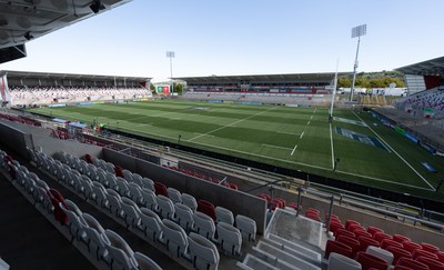 090526 - Ireland v Wales, 2026 Guinness Women’s 6 Nations - A general view of the Affidea Stadium ahead of the match